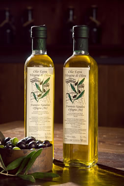 olio extravergine di oliva spremuto